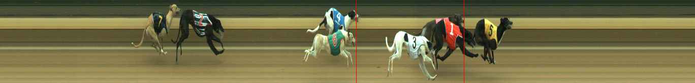 Photo finish for Warragul Race 4