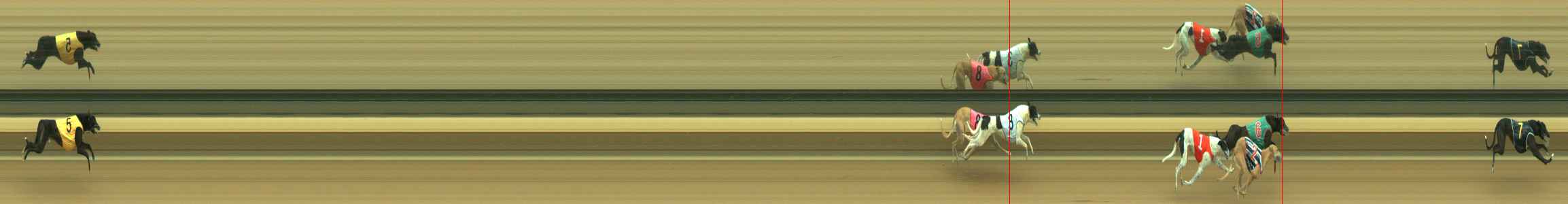 Photo finish for Warragul Race 7