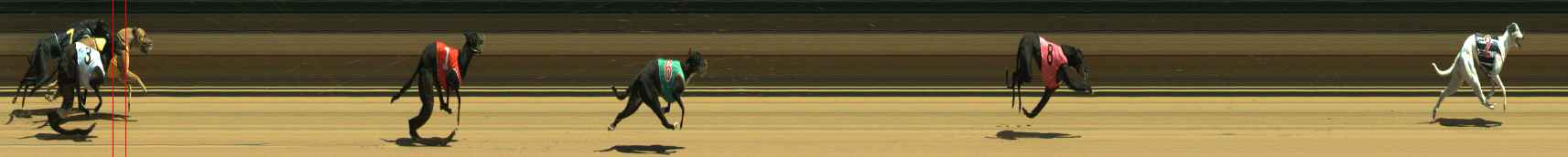 Photo finish for Warragul Race 2