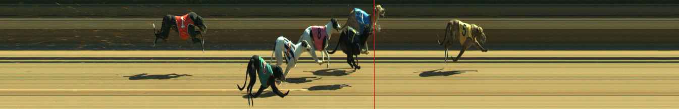 Photo finish for Warragul Race 10