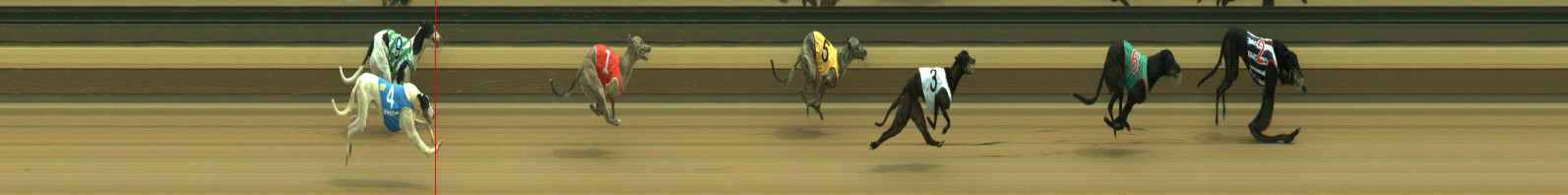 Photo finish for Warragul Race 3