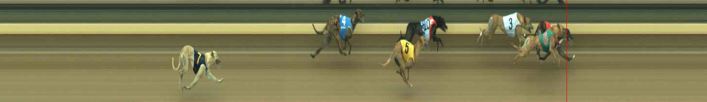 Photo finish for Warragul Race 10