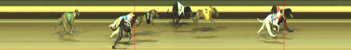 Photo finish for Warragul Race 11