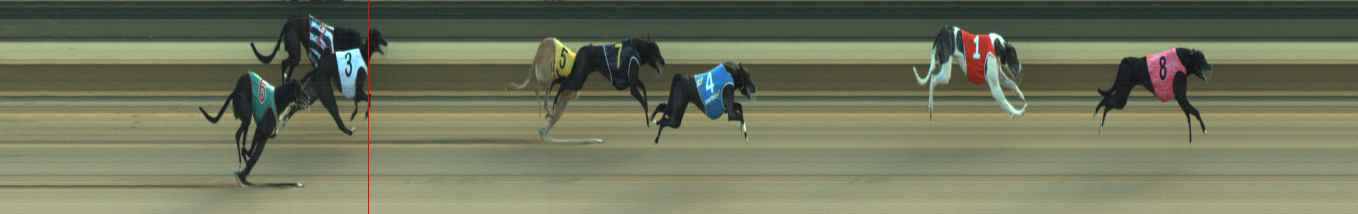 Photo finish for Warragul Race 4