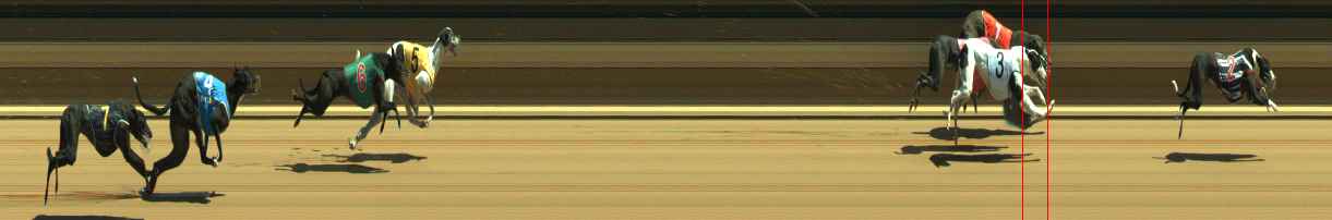 Photo finish for Warragul Race 4
