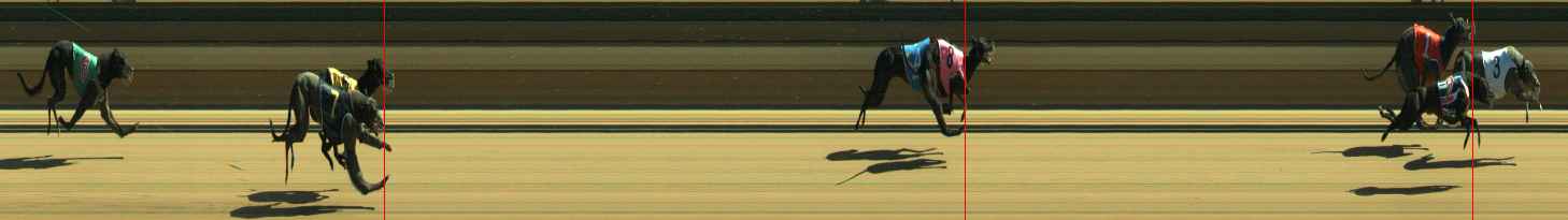 Photo finish for Warragul Race 9
