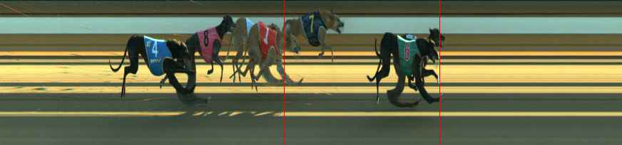 Photo finish for Warragul Race 4