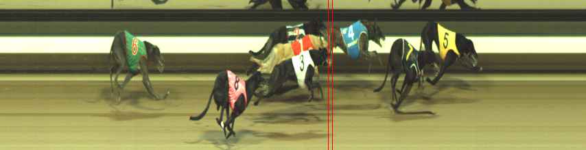 Photo finish for Warragul Race 7