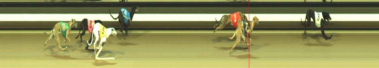 Photo finish for Warragul Race 10