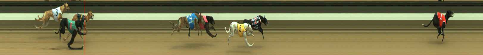 Photo finish for Warragul Race 2