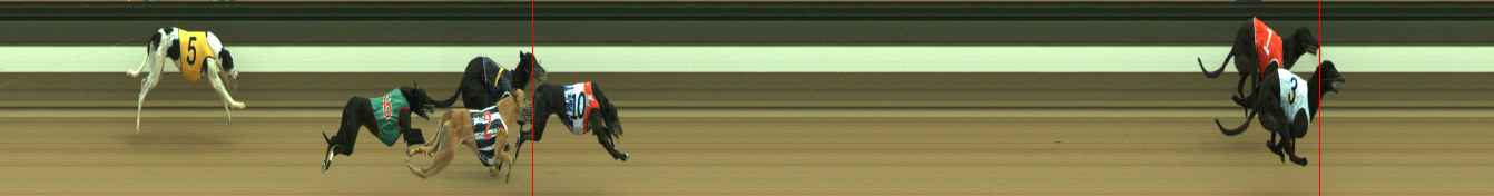 Photo finish for Warragul Race 4