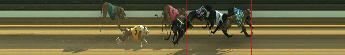 Photo finish for Warragul Race 2