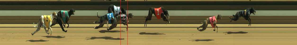 Photo finish for Warragul Race 7