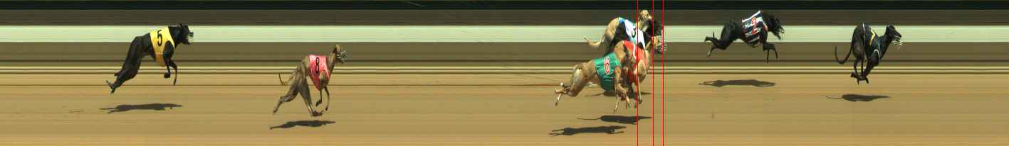 Photo finish for Warragul Race 2