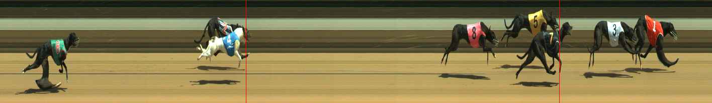Photo finish for Warragul Race 4