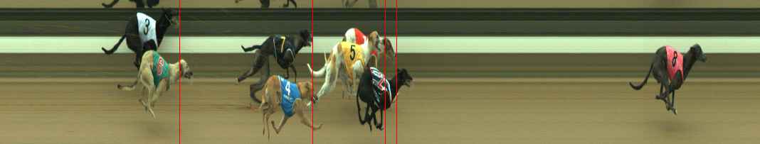 Photo finish for Warragul Race 9