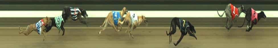 Photo finish for Warragul Race 12