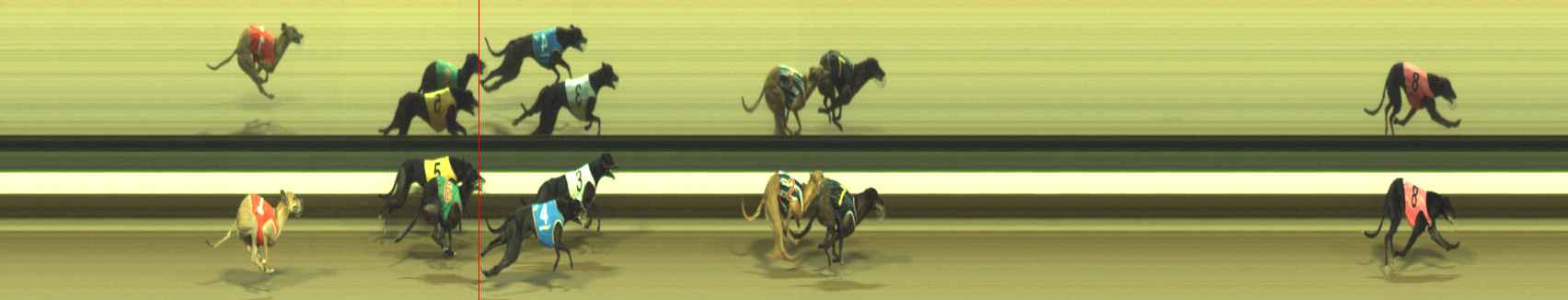 Photo finish for Warragul Race 9