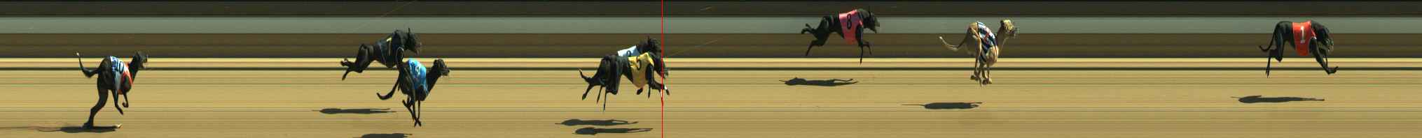 Photo finish for Warragul Race 10