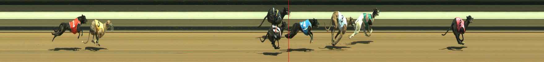 Photo finish for Warragul Race 3
