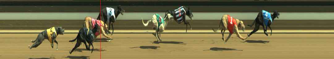 Photo finish for Warragul Race 7