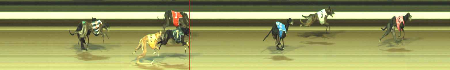 Photo finish for Warragul Race 7