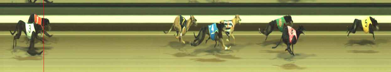 Photo finish for Warragul Race 9
