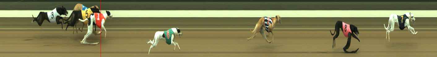 Photo finish for Warragul Race 5
