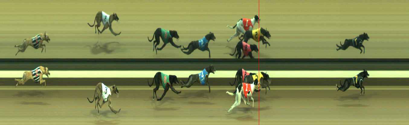 Photo finish for Warragul Race 4