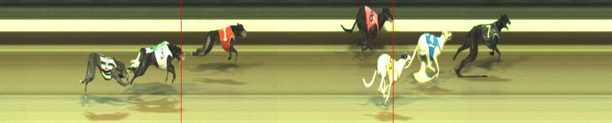 Photo finish for Warragul Race 12