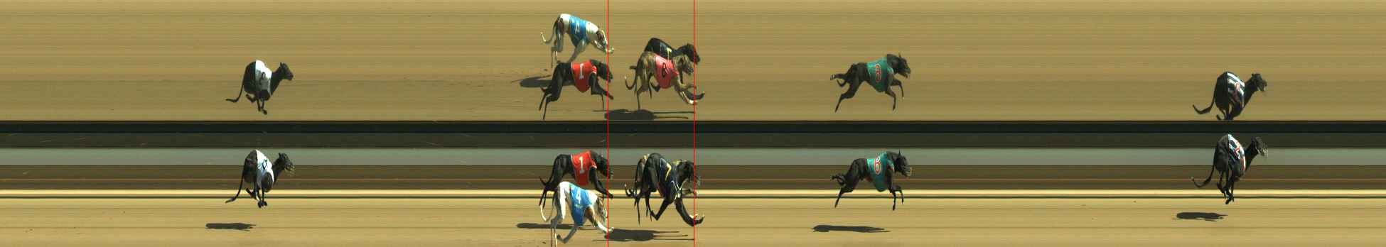 Photo finish for Warragul Race 7