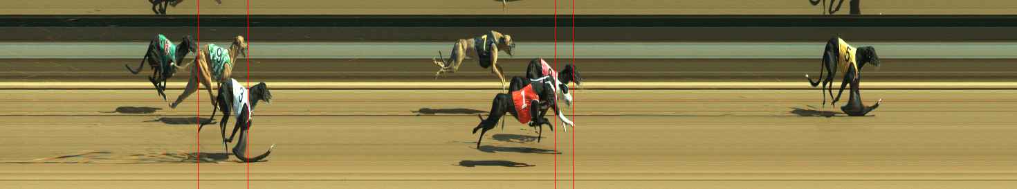 Photo finish for Warragul Race 8
