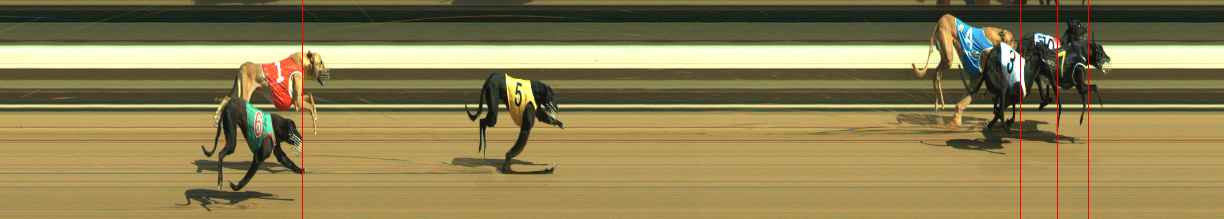 Photo finish for Warragul Race 2