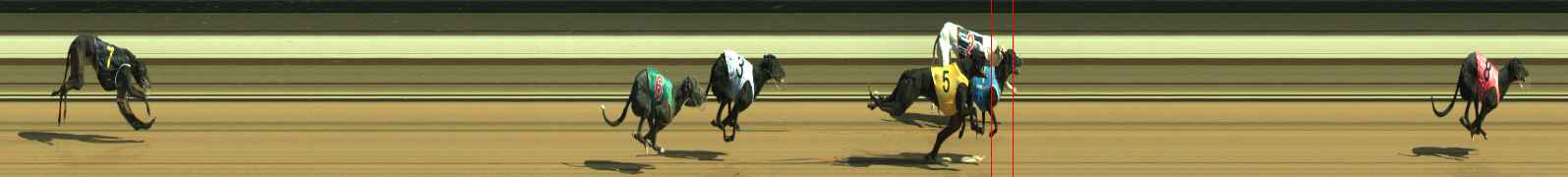 Photo finish for Warragul Race 4