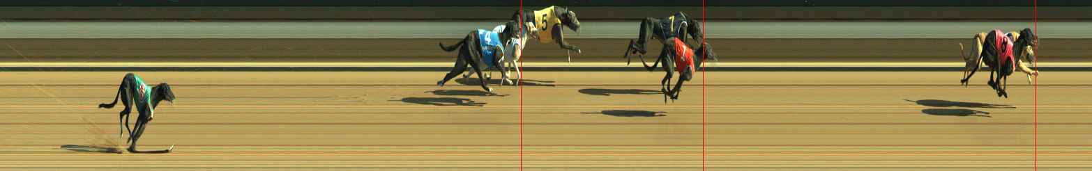 Photo finish for Warragul Race 7