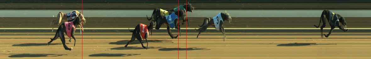Photo finish for Warragul Race 10
