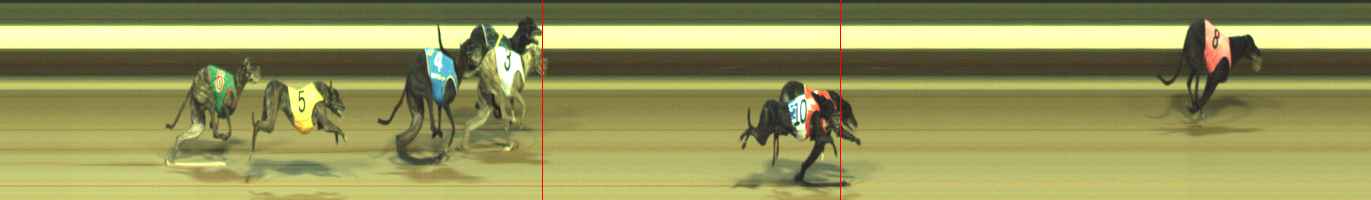 Photo finish for Warragul Race 4