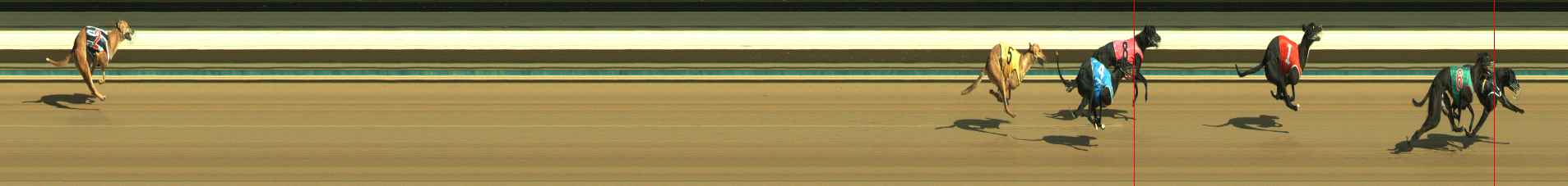 Photo finish for Warragul Race 2