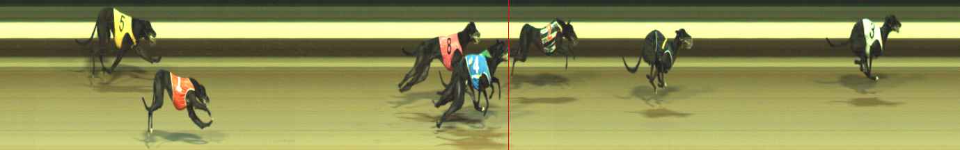 Photo finish for Warragul Race 4