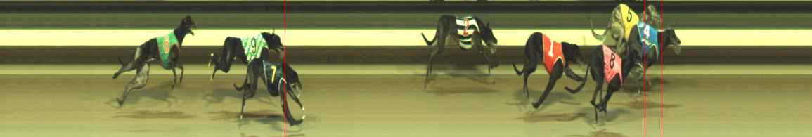 Photo finish for Warragul Race 7