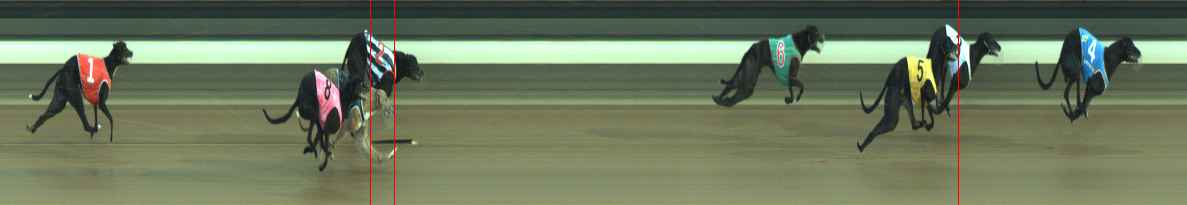 Photo finish for Warragul Race 9