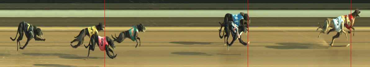 Photo finish for Warragul Race 10