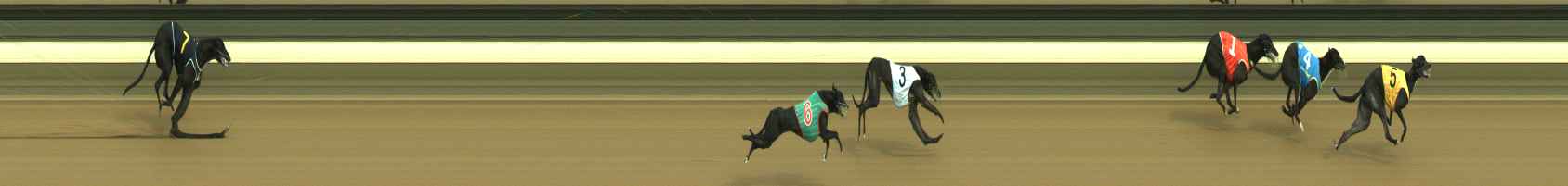 Photo finish for Warragul Race 1