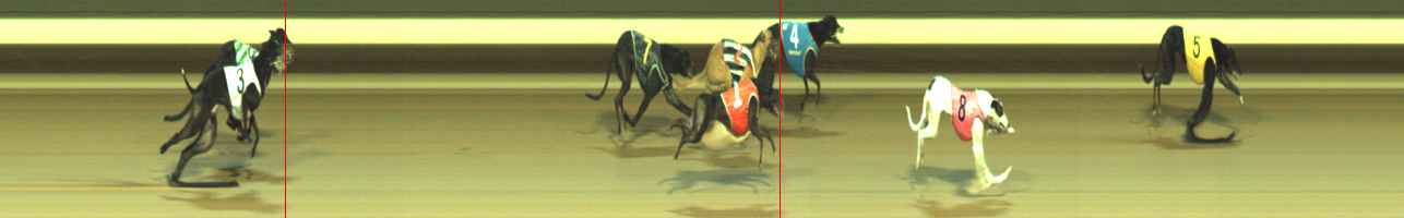 Photo finish for Warragul Race 4