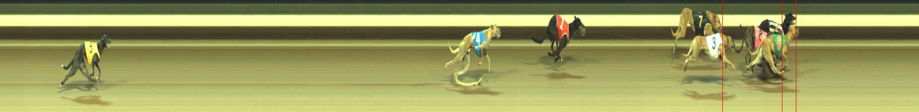 Photo finish for Warragul Race 9