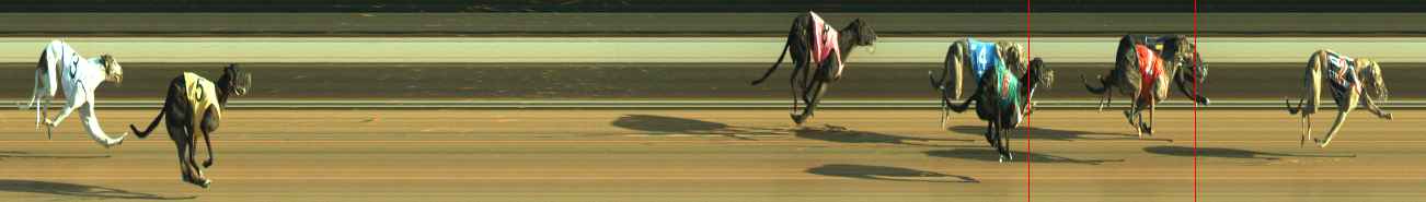 Photo finish for Warragul Race 7
