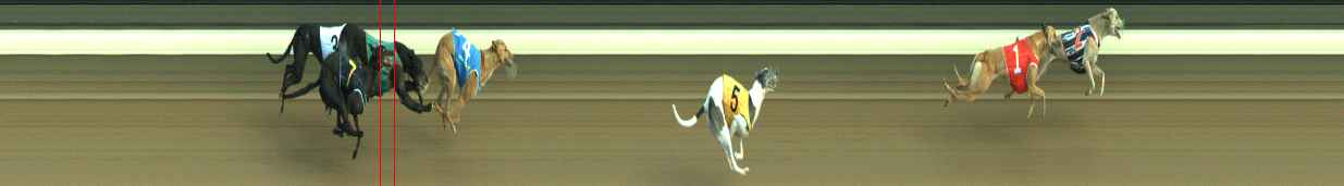 Photo finish for Warragul Race 2