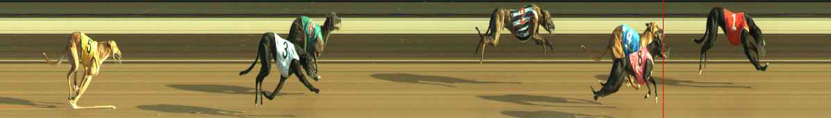 Photo finish for Warragul Race 7