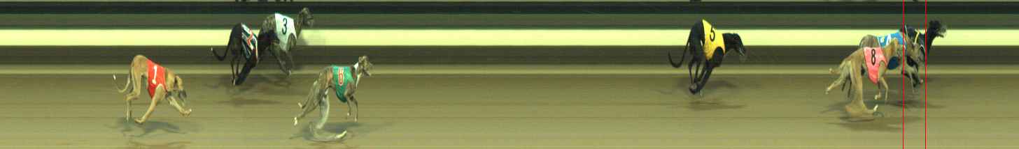 Photo finish for Warragul Race 11