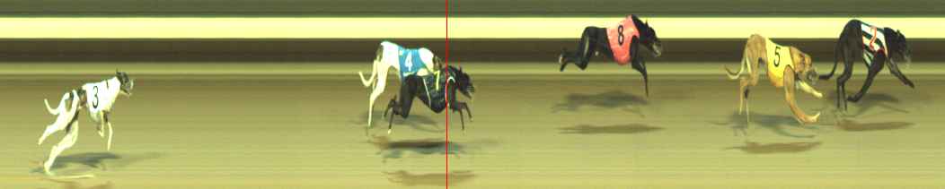 Photo finish for Warragul Race 7